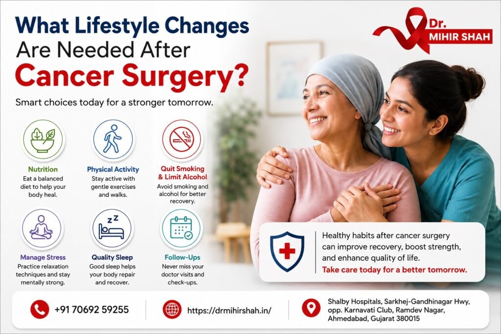 Lifestyle Changes After Cancer Surgery