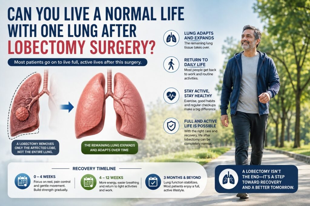 Can You Live a Normal Life With One Lung After Lobectomy Surgery?