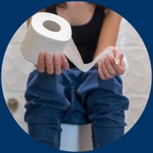 A feeling that your bowel doesn’t empty completely​